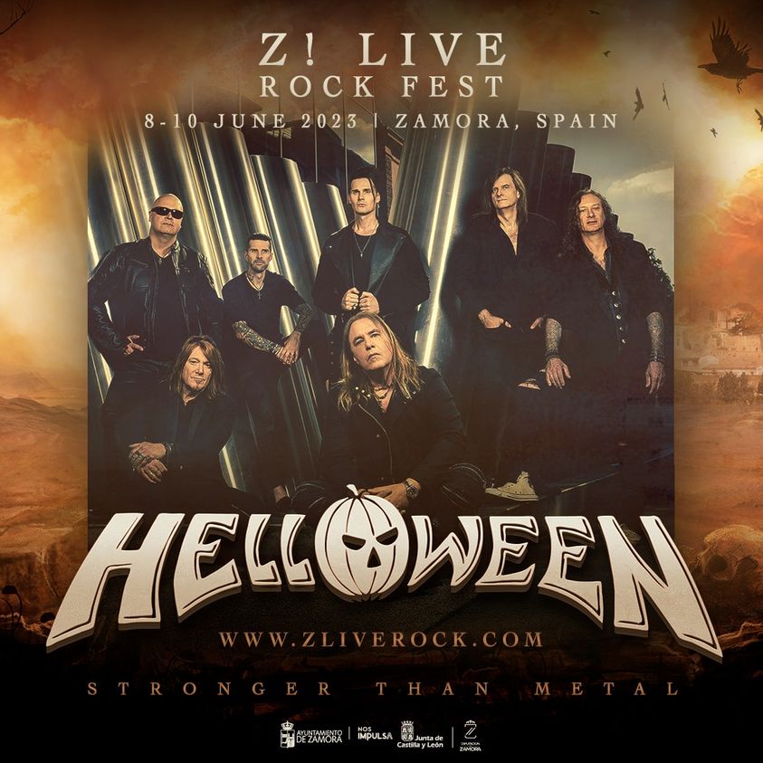 Helloween es el primer cabeza de cartel de Z Live Rock Fest
