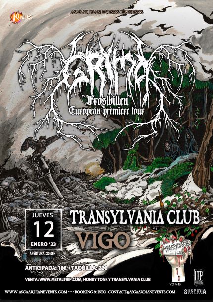 Grima en Vigo el jueves 12 de enero con su «Frostbitten Tour»