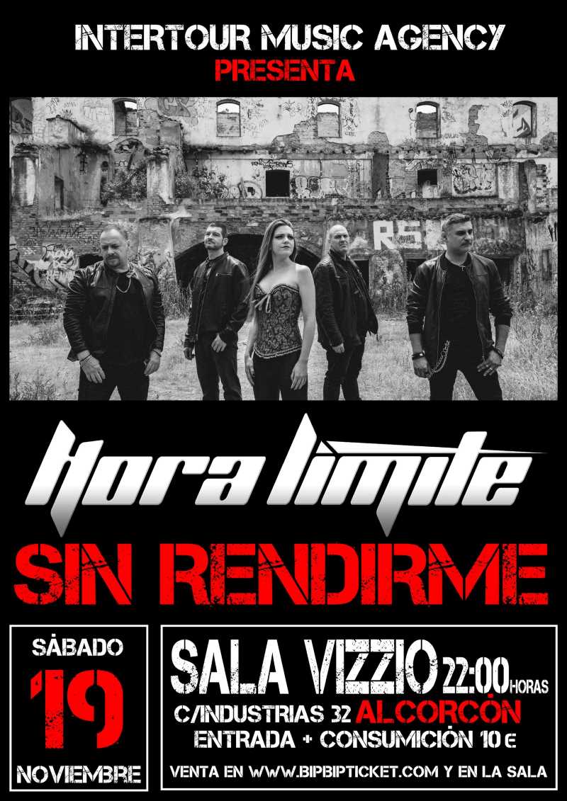 Hora Límite se presenta en Alcorcón (Madrid) el 19 de noviembre
