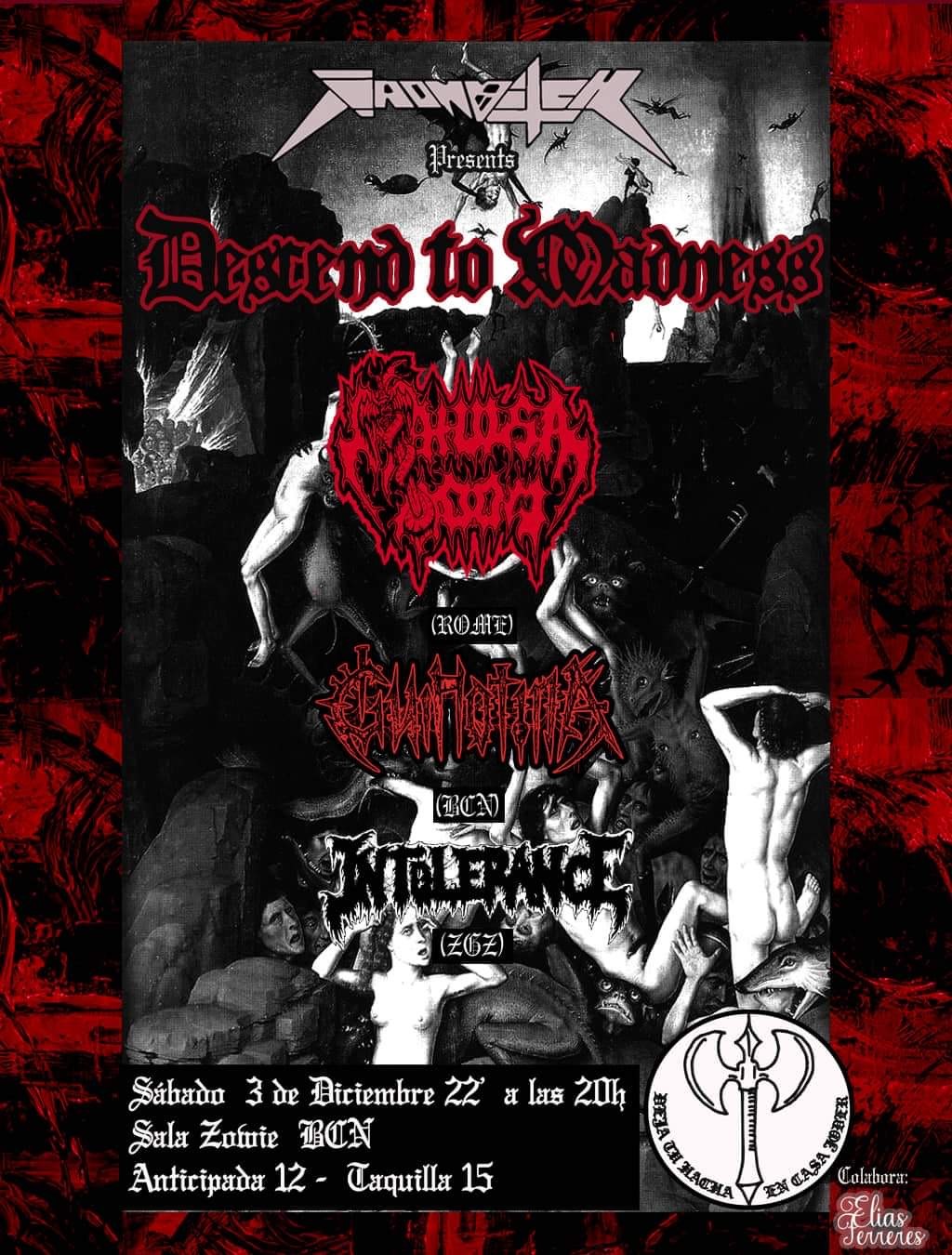 El 3 de diciembre Thulsa Doom en Barcelona