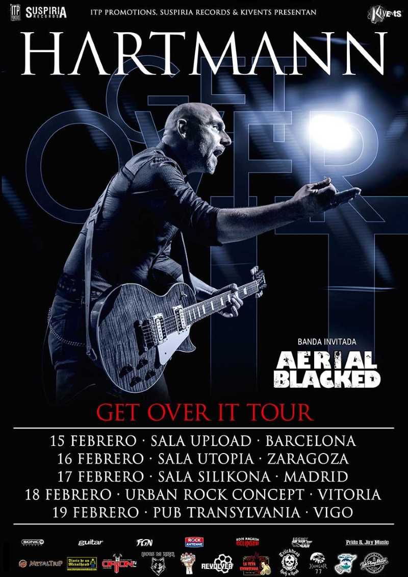 Aerial Blacked serán los invitados de Hartmann en su gira española