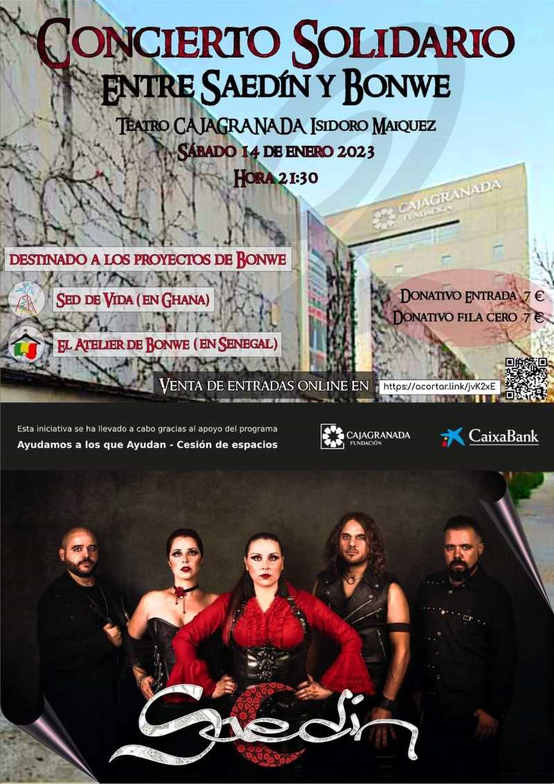 Concierto solidario de Saedín en Granada