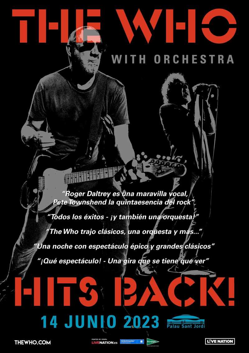 Fecha única de The Who en España con su concierto en Barcelona