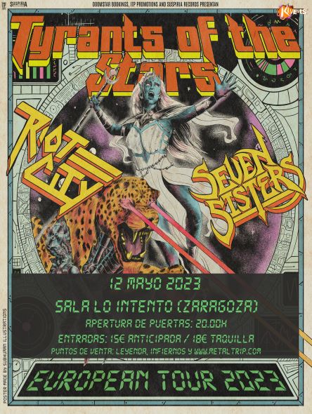 Riot City pasará por Zaragoza en su gira europea