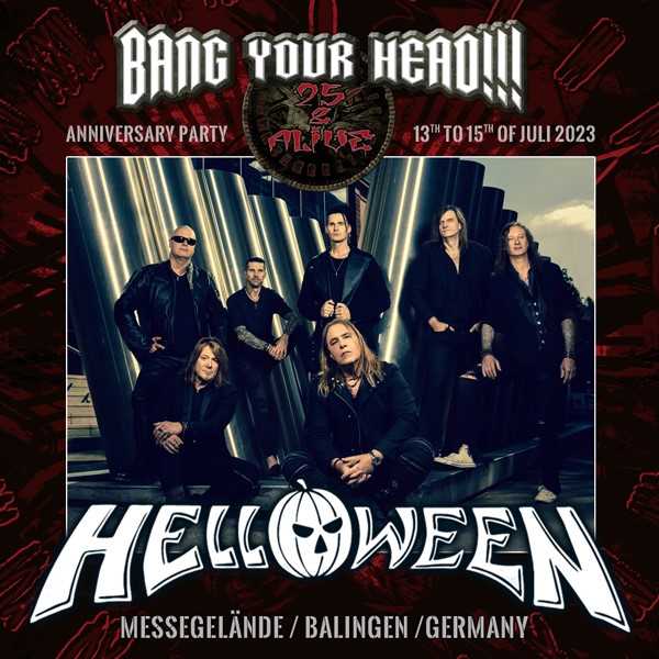 Confirmados Helloween como cabezas de cartel en el Bang Your Head 2023