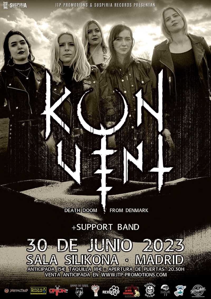 Concierto de Konvent en Madrid el 30 de junio