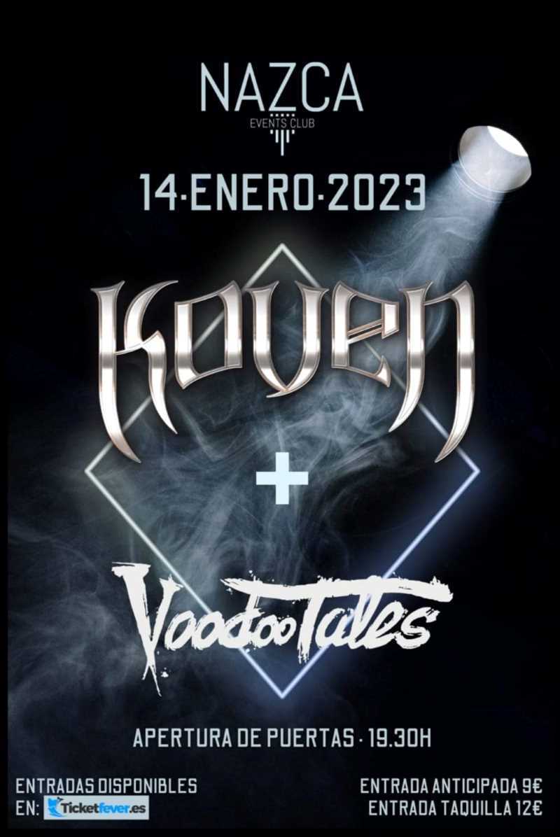 KoveN, concierto en Madrid el sábado 14 de enero