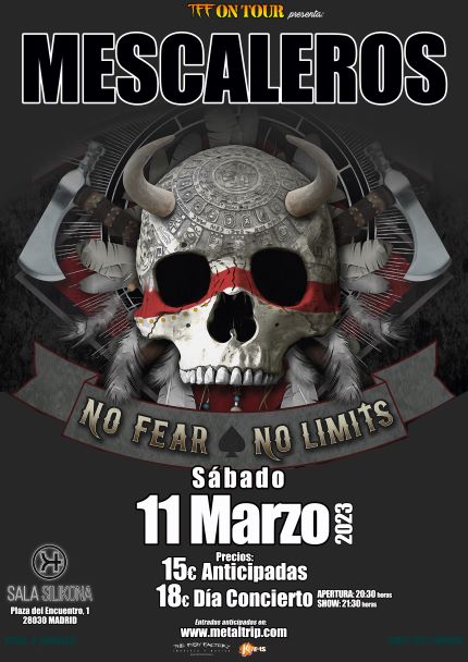 Mescaleros en directo en Madrid