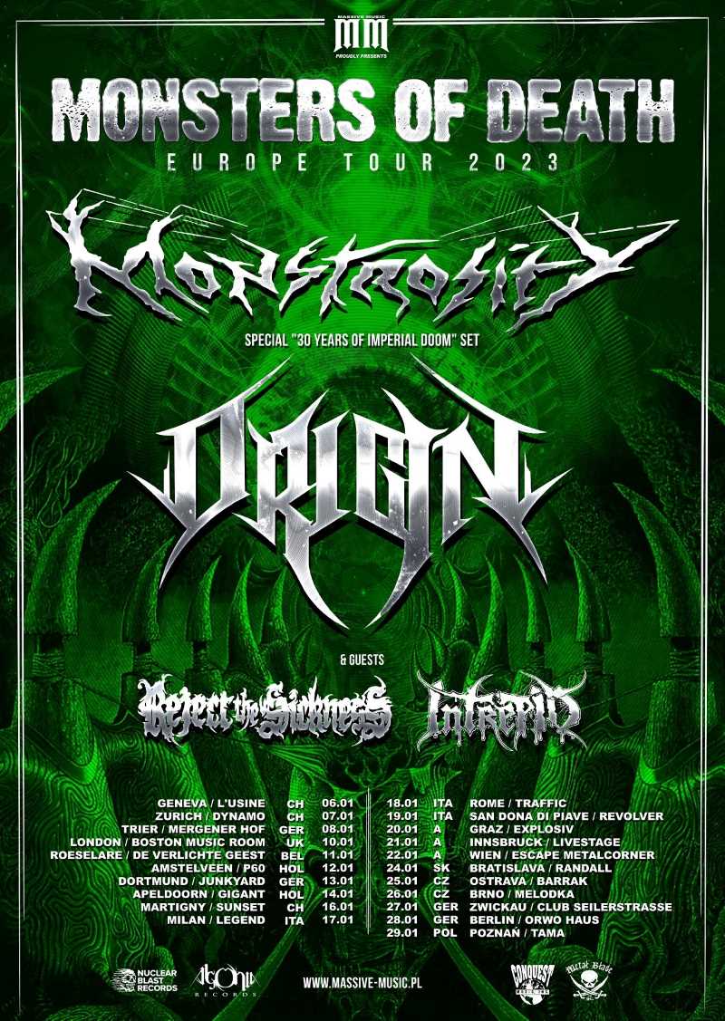 Arranca el tour europeo de Origin con Monstrosity