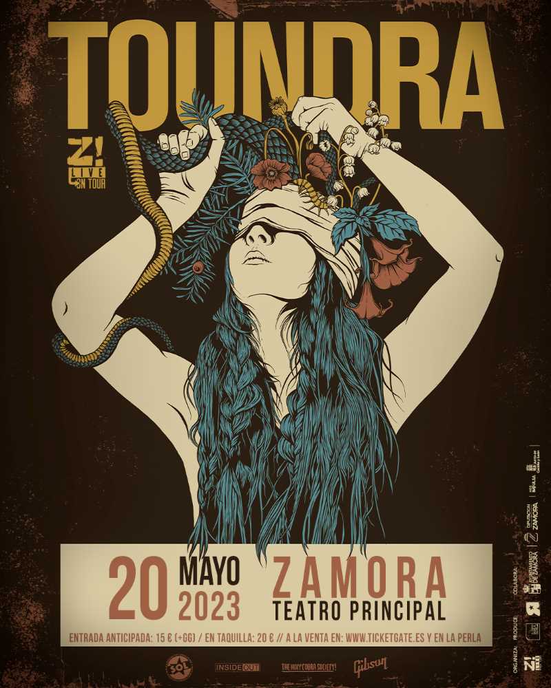 Concierto de Toundra en Zamora el 20 de mayo