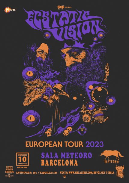 Ecstatic Vision en Barcelona el 10 de mayo de 2023