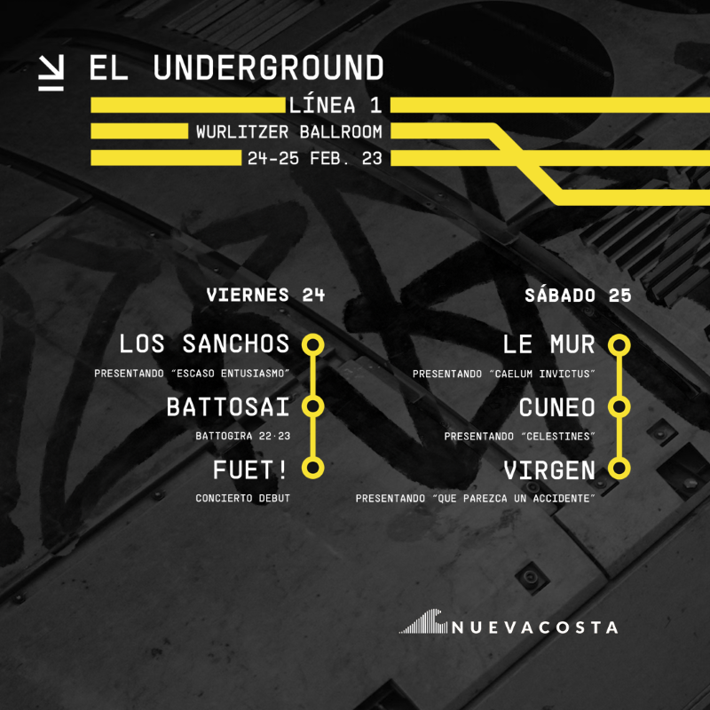 Primera edición de El Underground festival en Madrid