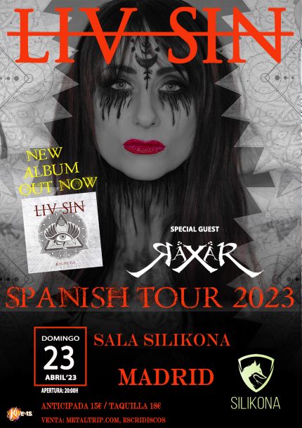 Liv Sin presenta su nuevo disco en Madrid