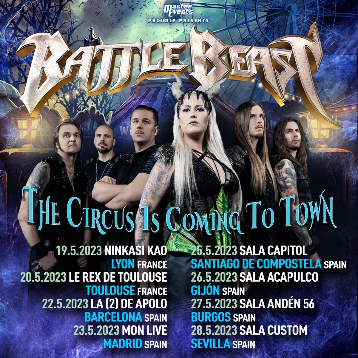 battle beast espana 2023