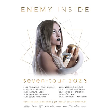 Fechas de la gira alemana de Enemy Inside