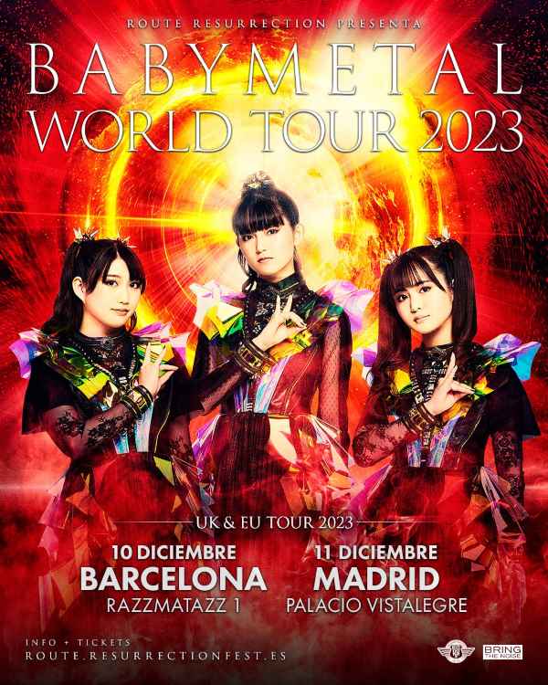 En diciembre Babymetal en España