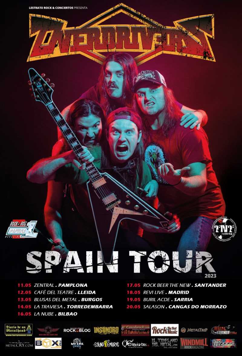 Gira española de los franceses Overdrivers