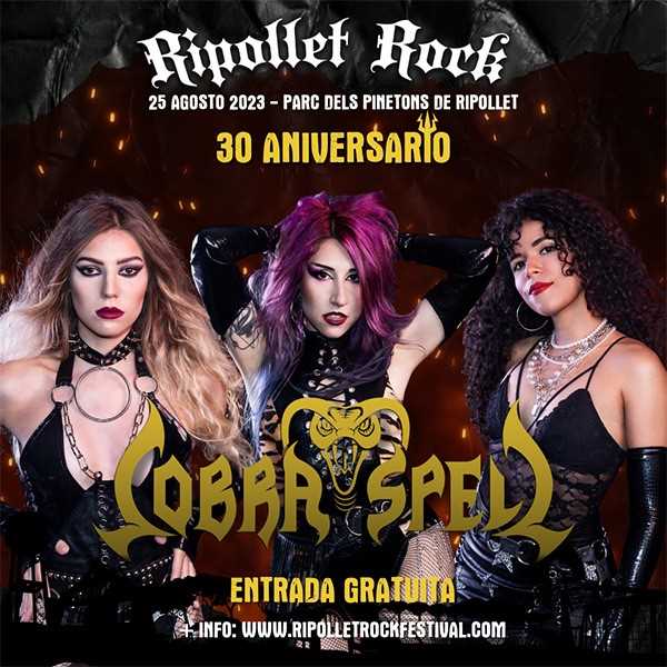 Cobra Spell al Ripollet Rock Festival 2023