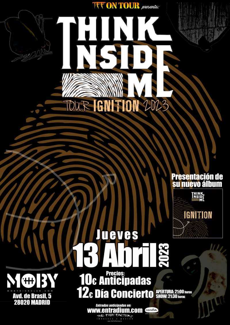 Think Inside Me se presenta en Madrid el jueves 13 de abril