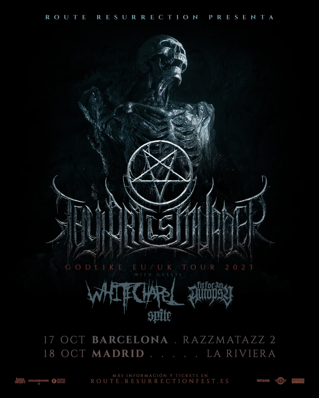 Thy Art Is Murder visitarán nuestro país en dos fechas exclusivas