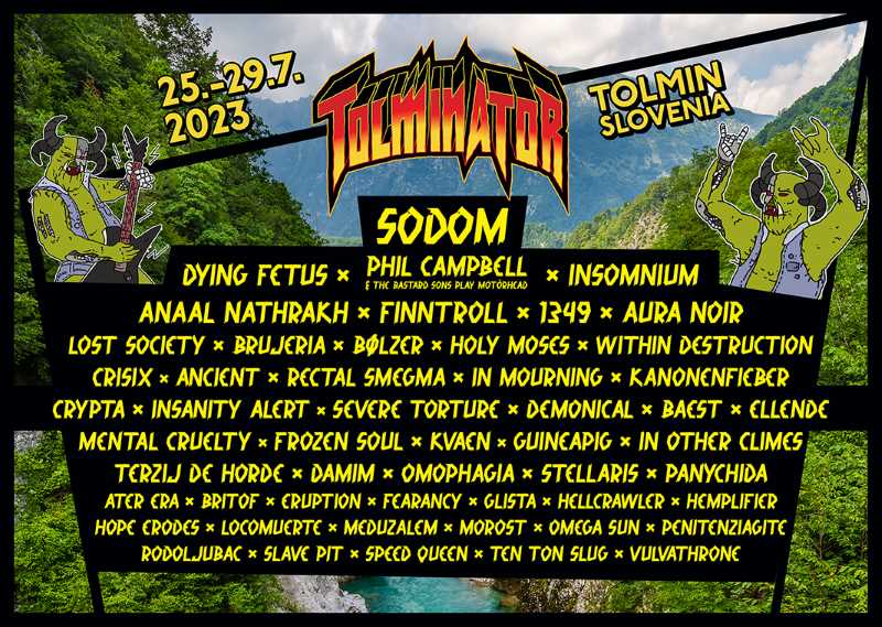 Últimas confirmaciones del Tolminator 2023