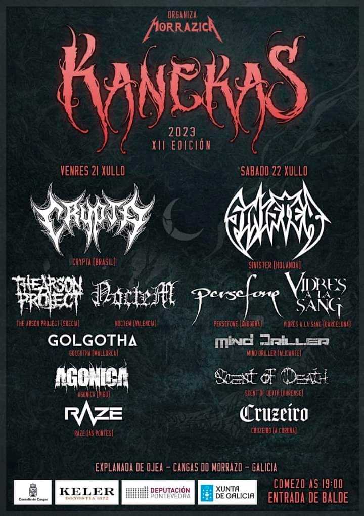 Información del Kanekas Metal Fest 2023