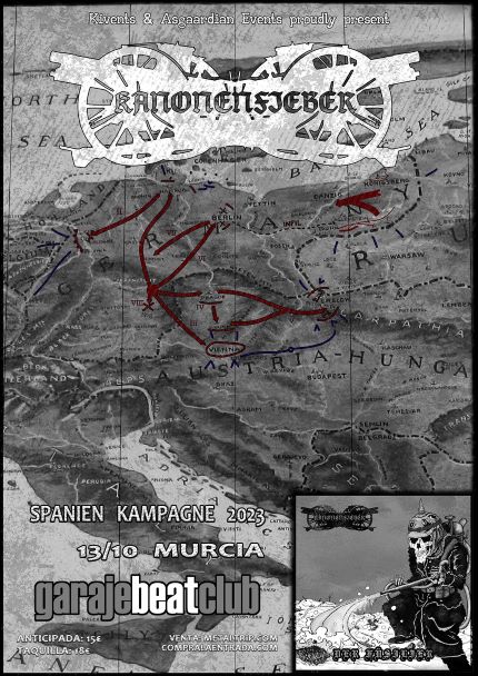 Kanonenfieber en directo en Murcia