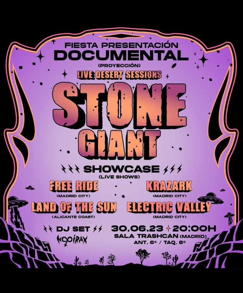 Estreno del documental “Stone Giant: Live Sessions”