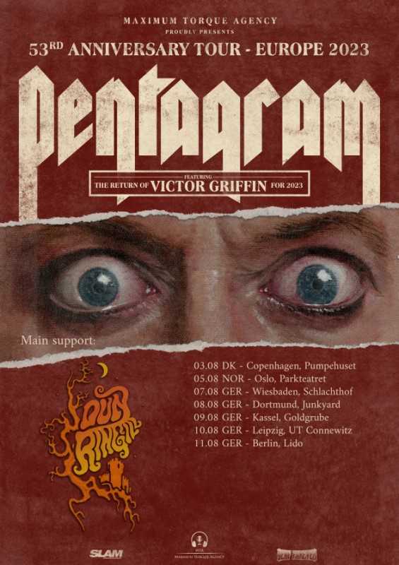 Dun Ringill en gira con Pentagram en Europa