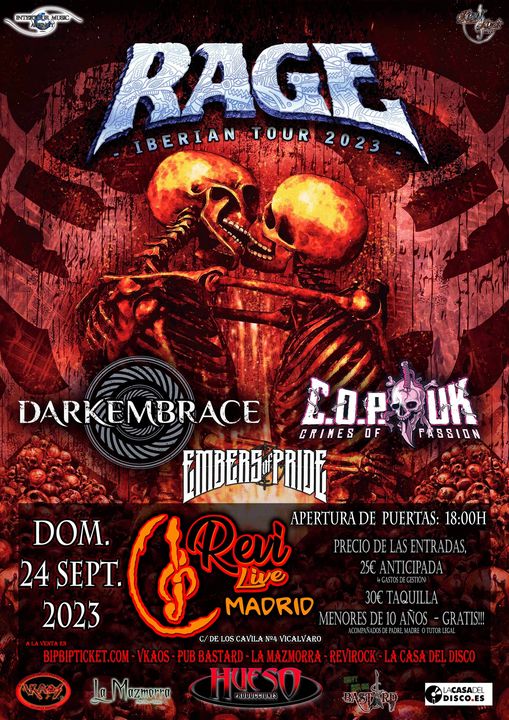 Rage en Madrid el 24 de septiembre