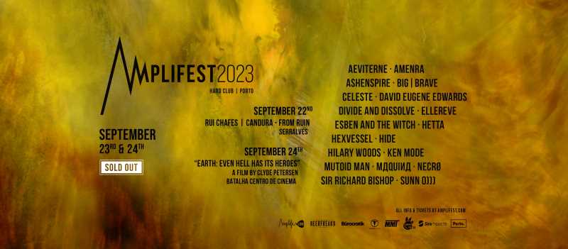 El Amplifest portugués publica el orden de las actuaciones de las bandas