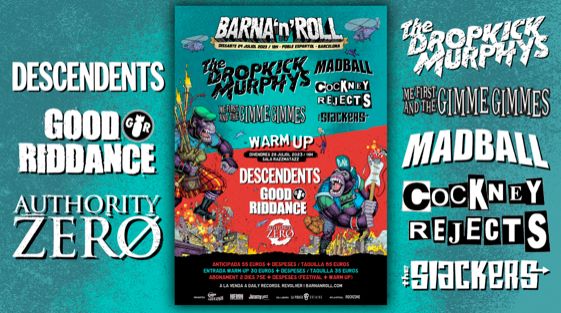 Horarios del festival Barna’n’Roll 2023
