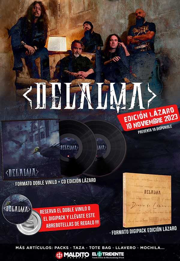 Delalma anuncia la edición en vinilo de «Lázaro»