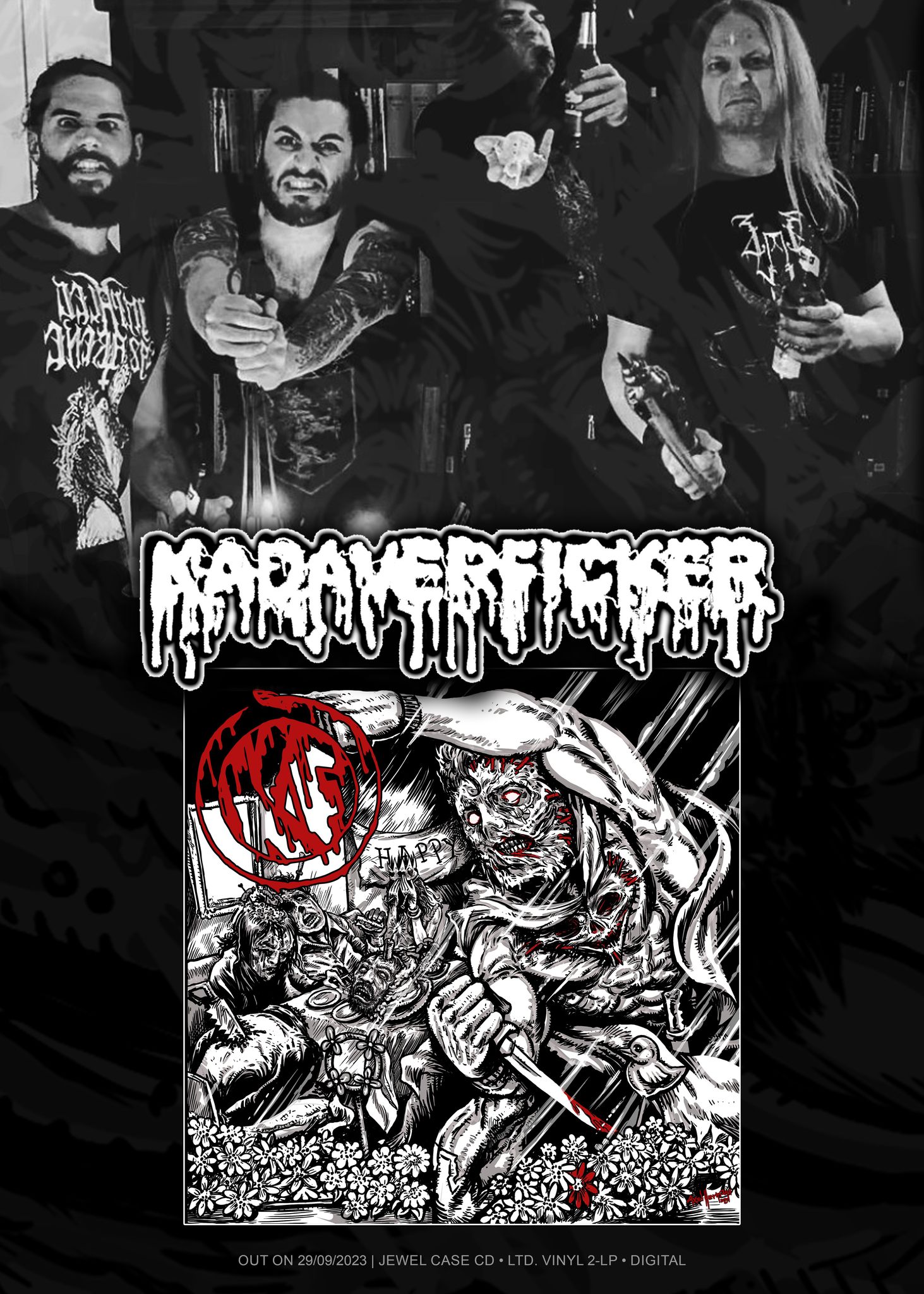 KDVRFCKR firma con Massacre Records para la edición de su nuevo disco titulado «Superkiller (A Musical Journey Between Life And Death)»!.
