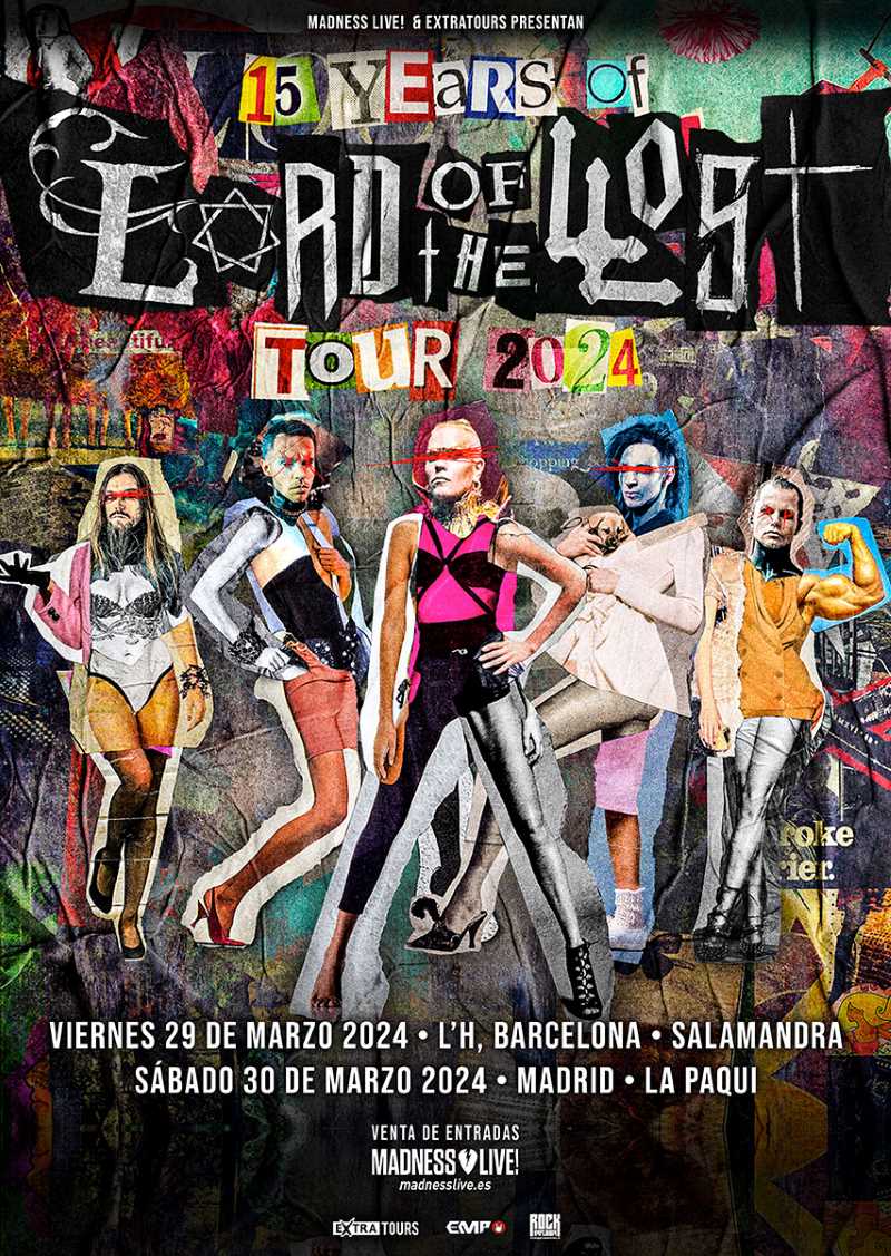 Fechas de Lord Of The Lost en Barcelona y Madrid