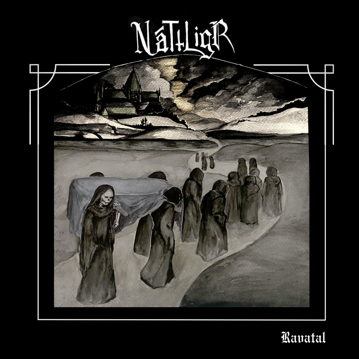Náttligr, la banda noruega de Black Metal, ha publicado su nuevo disco de estudio llamado “Ravatal”