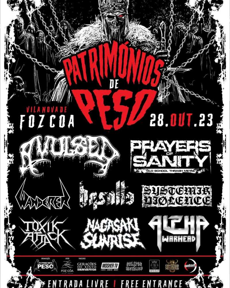 Información del festival Patrimonios de Peso de Portugal