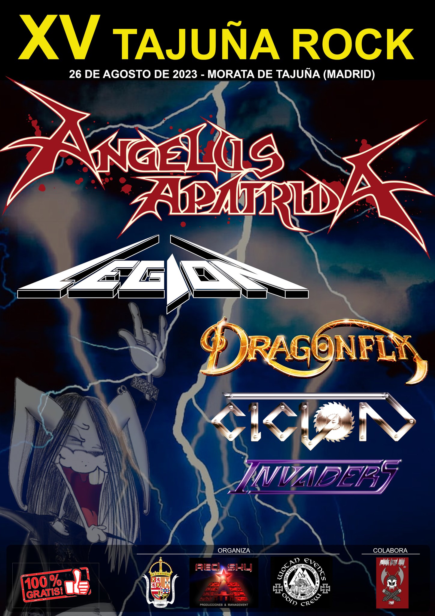 Os recordamos los detalles de la XV edición del Tajuña Rock 2023