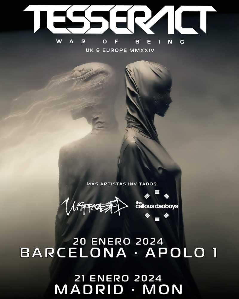 Fechas de Tesseract en Barcelona y Madrid