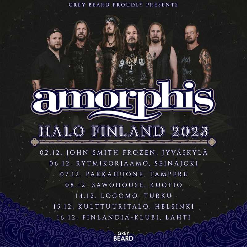 Amorphis anuncian el «Halo Finland 2023 Tour» para diciembre