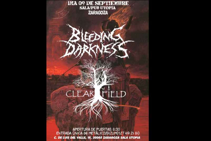 Bleeding Darkness en Zaragoza el 9 de septiembre