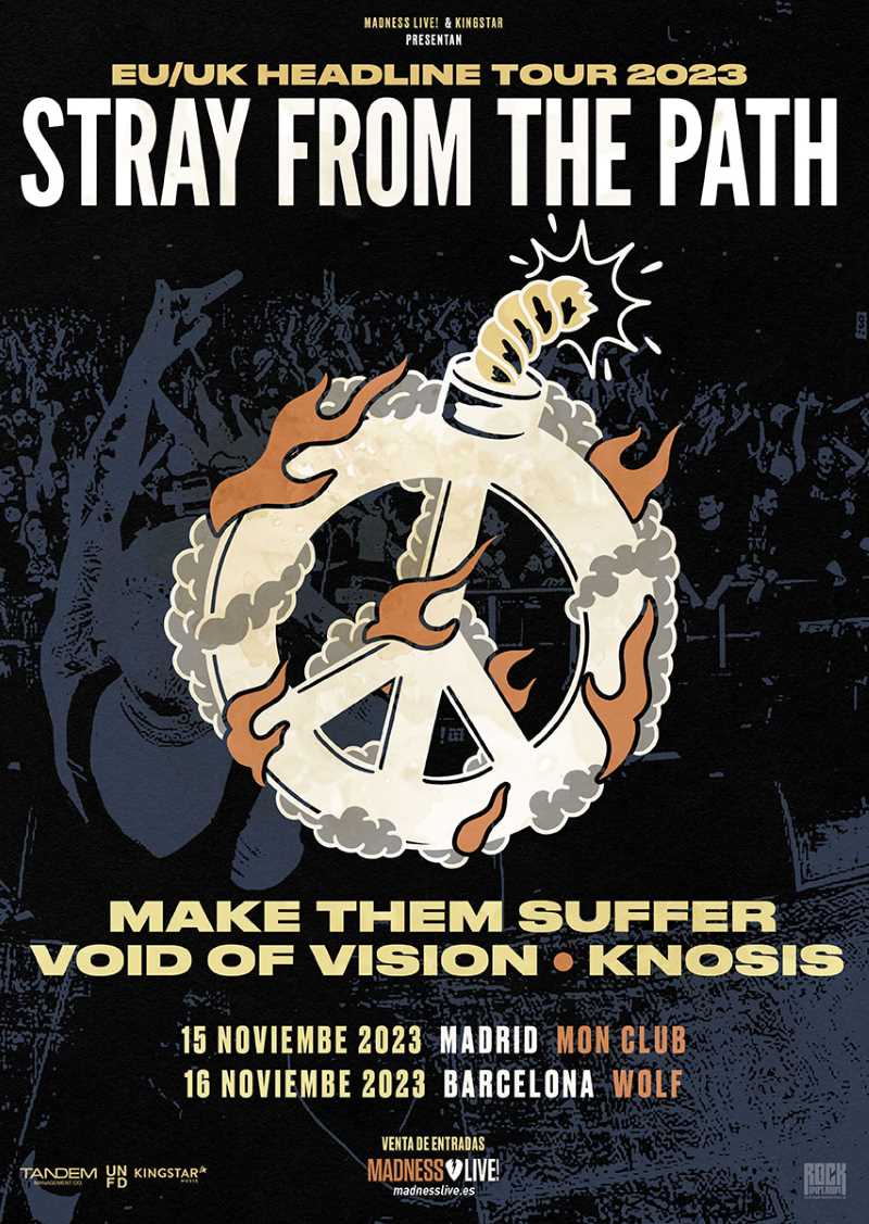 Inicio de la gira europea de Stray From The Path