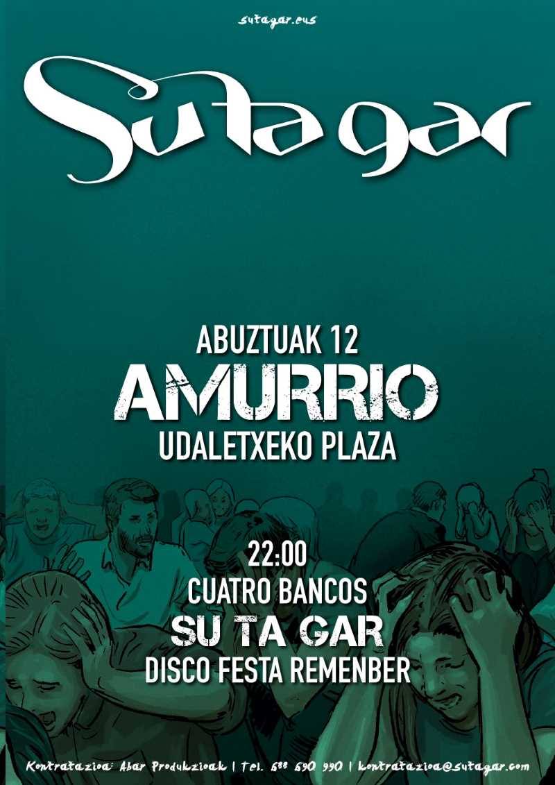 Hoy Su Ta Gar en concierto en Amurrio