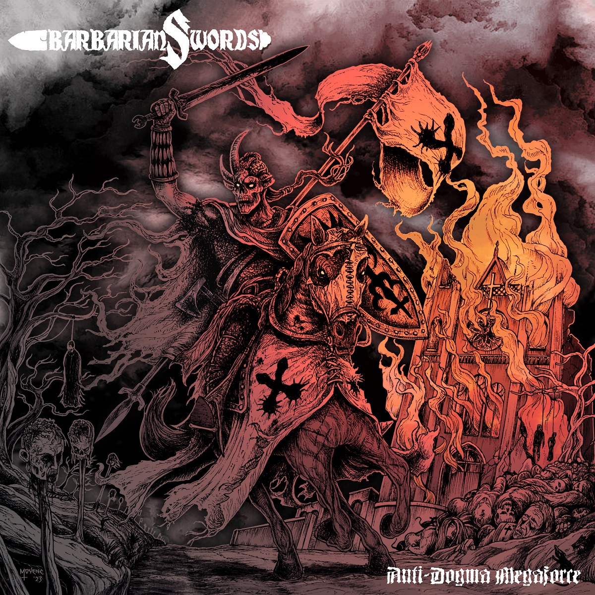Barbarian Swords publican su disco “Anti-Dogma Megaforce”