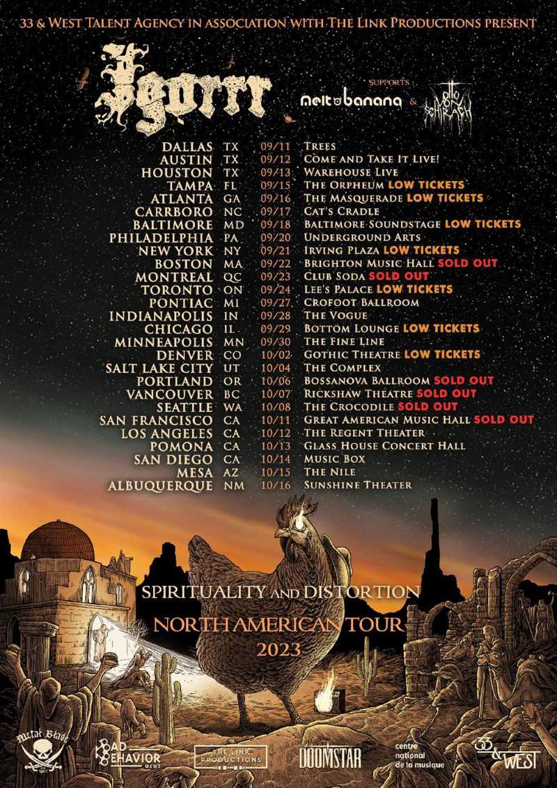 Gira norteamericana de Igorrr