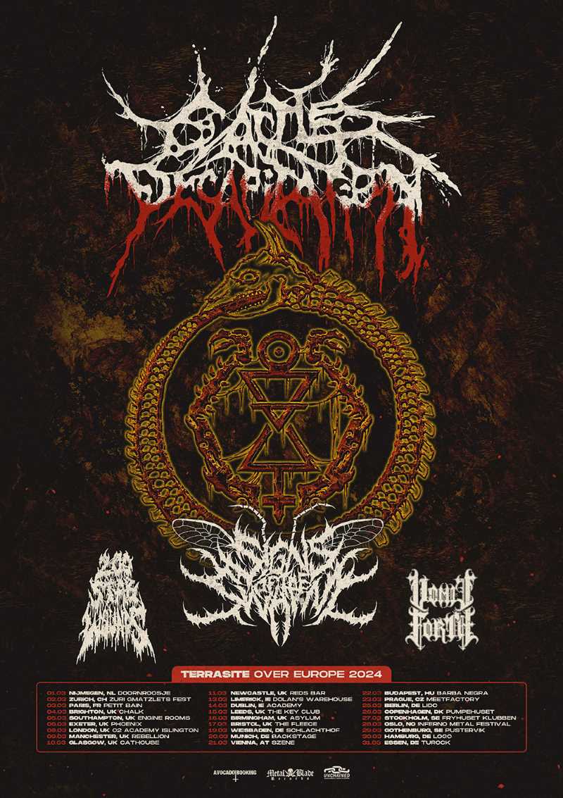 Fechas del tour europeo de Cattle Decapitation