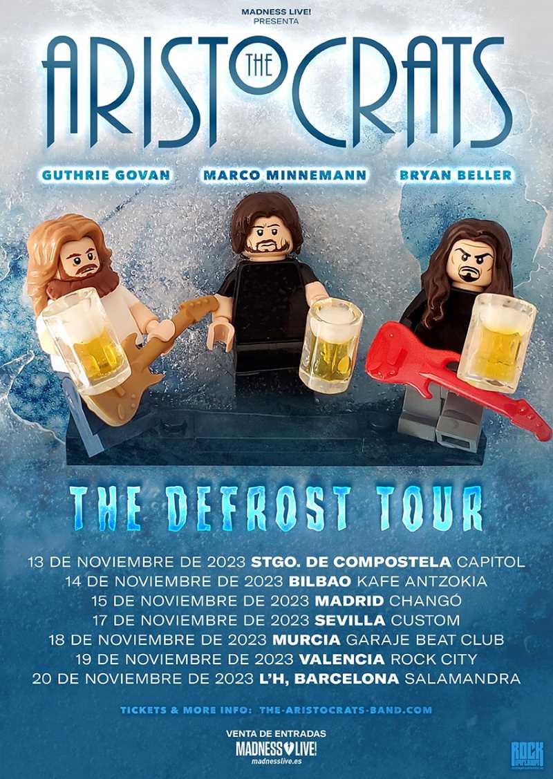 Fechas de la gira de The Aristocrats en España