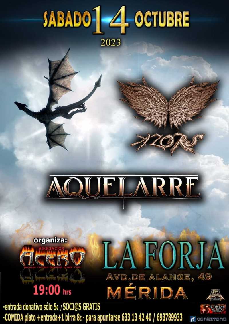 El sábado 14 de octubre, Aquelarre en Mérida