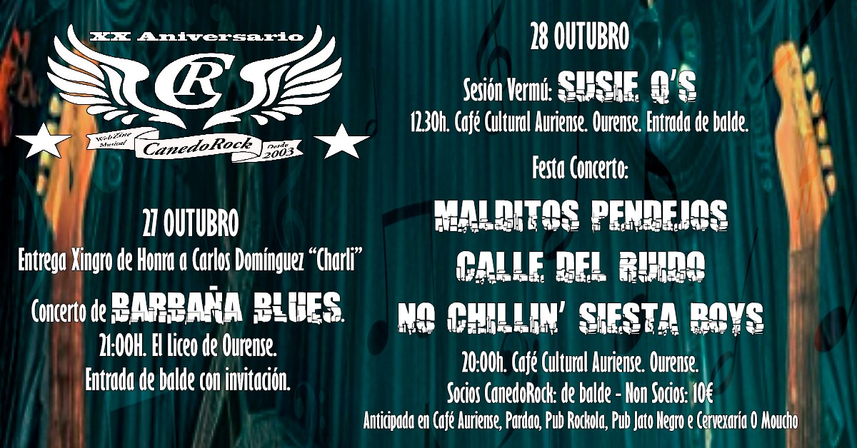 XX Aniversario del Canedo Rock
