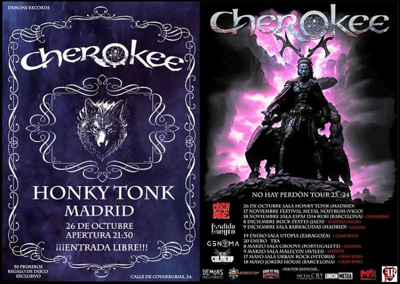 Cherokee presentará «III» mañana jueves 26 de octubre en Madrid